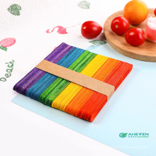 New Arrival Colorful Wooden Ice Cream Set Sticks Set For Ice Cream